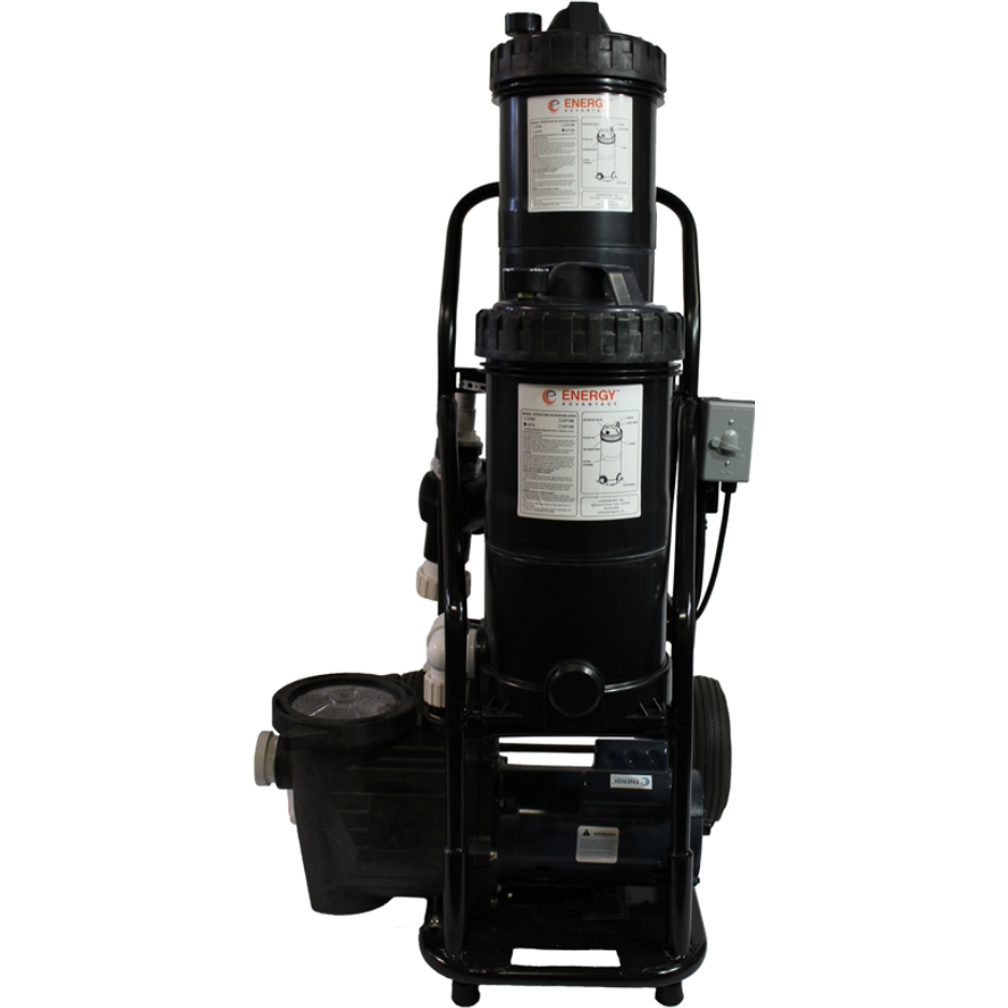 Advantage Portable Koi Pond Cleaner Vacuum System w/ 150 & 75 Sq. Ft