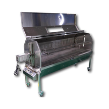 Load image into Gallery viewer, Charotis 52" Charcoal & Propane Stainless Steel Combo Spit Roaster SSGC1