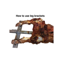 Load image into Gallery viewer, Charotis 52" Charcoal & Propane Stainless Steel Combo Spit Roaster SSGC1