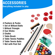 Load image into Gallery viewer, Fat Cat Original 3-In-1 7' Pockey Multi-Game Pool , Air Hockey , Ping Pong Table