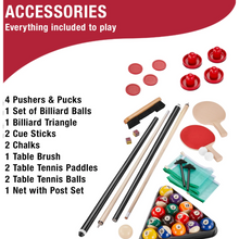 Load image into Gallery viewer, Fat Cat Original 3-In-1 7' Pockey Multi-Game Pool , Air Hockey , Ping Pong Table