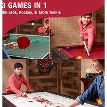 Load image into Gallery viewer, Fat Cat Original 3-In-1 7' Pockey Multi-Game Pool , Air Hockey , Ping Pong Table