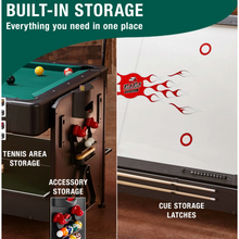 Load image into Gallery viewer, Fat Cat Original 3-In-1 7' Pockey Multi-Game Pool , Air Hockey , Ping Pong Table