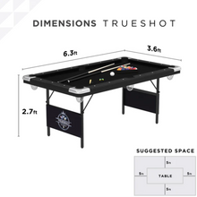 Load image into Gallery viewer, Fat Cat Trueshot 6' Folding Billiard Pool Table