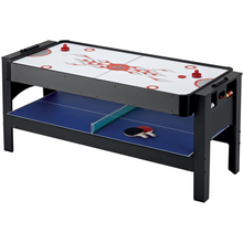 Load image into Gallery viewer, Fat Cat 3-in-1 6&#39; Flip Multi-Game Table Pool, Air Hockey, Ping Pong