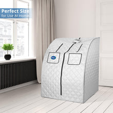 Load image into Gallery viewer, Durasage Oversized Portable Steam Sauna Tent with Steam Generator &amp; Chair for Indoors at Home