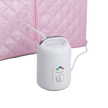 Load image into Gallery viewer, Durasage Oversized Portable Steam Sauna Tent with Steam Generator &amp; Chair for Indoors at Home (Pink)