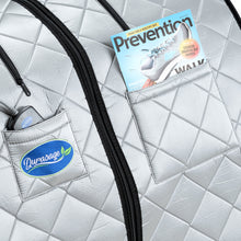 Load image into Gallery viewer, Durasage Personal Ultra Low Emf Portable Infrared Sauna for Relaxation at Home, with Handheld Remote Control, Heated Footpad and Chair (Silver)