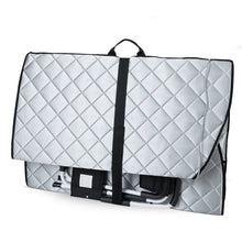 Load image into Gallery viewer, Durasage Personal Ultra Low Emf Portable Infrared Sauna for Relaxation at Home, with Handheld Remote Control, Heated Footpad and Chair (Silver)