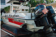 Load image into Gallery viewer, Air-Dock Inflatable Boat Lift - Floating Lift For Center Console Boats