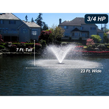 Load image into Gallery viewer, Scott Aerator DA-20 Aerating Pond Surface Fountain
