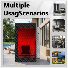 Load image into Gallery viewer, Kasue Portable Steam Infrared Sauna, with Steamer &amp; Chair For Indoors &amp; Outdoors