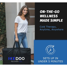 Load image into Gallery viewer, Portable Recovery Cold Plunge Ice Bath Tub Pod by ICEDOO