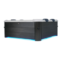 Load image into Gallery viewer, MSPA FRAME OSLO 6 Person Portable Hot Tub Spa