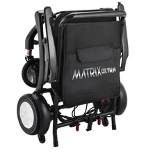 Load image into Gallery viewer, Matrix Ultra Carbon Fiber Foldable Electric Wheelchair Portable Power Chair 330lb Capacity