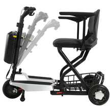 Load image into Gallery viewer, Super Light Flight Foldable Electric Scooter Portable 3 Wheel Mobility Scooter 300lb Capacity