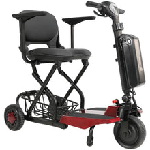 Load image into Gallery viewer, Super Light Flight Foldable Electric Scooter Portable 3 Wheel Mobility Scooter 300lb Capacity