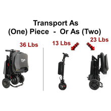 Load image into Gallery viewer, Super Light Flight Foldable Electric Scooter Portable 3 Wheel Mobility Scooter 300lb Capacity