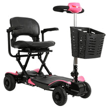 Load image into Gallery viewer, Optimus Auto Folding Scooter 4 Wheel Electric Mobility Scooter 300lb Capacity