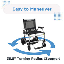 Load image into Gallery viewer, Journey Zoomer Foldable Electric Wheelchair Portable Lightweight Power Chair