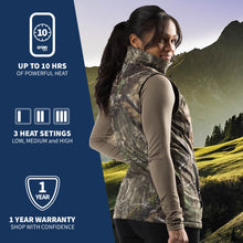 Load image into Gallery viewer, Colorado Women’s Heated Hunting Vest - Available in Mossy Oak® and Real Tree®