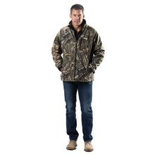 Load image into Gallery viewer, Sahara Men's Heated Hunting Jacket - Mossy Oak Camo