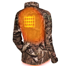 Load image into Gallery viewer, Sahara Women's Heated Hunting Jacket - Mossy Oak Camo