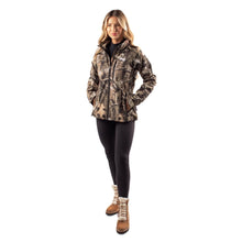Load image into Gallery viewer, Sahara Women's Heated Hunting Jacket - Mossy Oak Camo