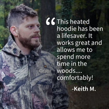 Load image into Gallery viewer, Shadow Men's Heated Hunting Hoodie - Available in Mossy Oak® and Real Tree®