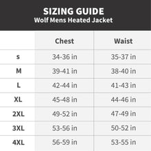 Load image into Gallery viewer, Wolf Mens Heated Jacket