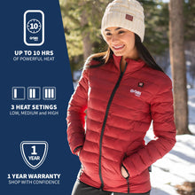 Load image into Gallery viewer, Wolf Womens Heated Jacket