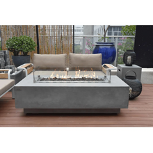 Load image into Gallery viewer, Elementi - Granville Rectangular Concrete Fire Pit Table OFG121