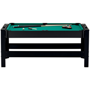 Fat Cat 3-in-1 6' Flip Multi-Game Table Pool, Air Hockey, Ping Pong