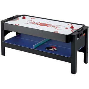 Fat Cat 3-in-1 6' Flip Multi-Game Table Pool, Air Hockey, Ping Pong