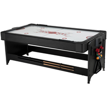 Load image into Gallery viewer, Fat Cat Original 2-in-1 7&#39; Pockey Multi-Game Table Pool &amp; Air Hockey